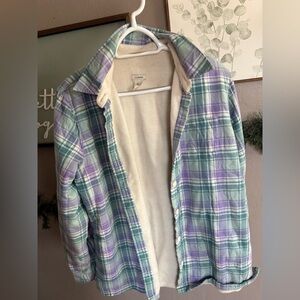 LL BEAN SHACKET SIZE MEDIUM